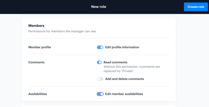 Créer un nouveau rôle dans le module Rôles et permissions  EN03