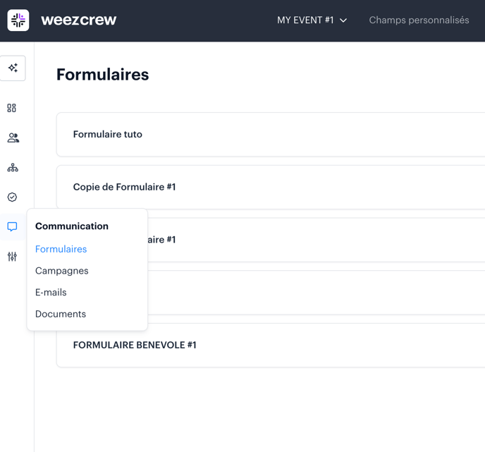 Créer des populations dans WeezCrew  FR03