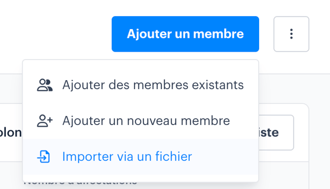 importer liste participants