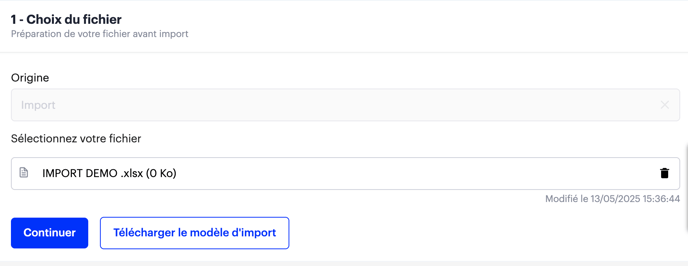 Importer manuellement mes billets distributeurs FR02