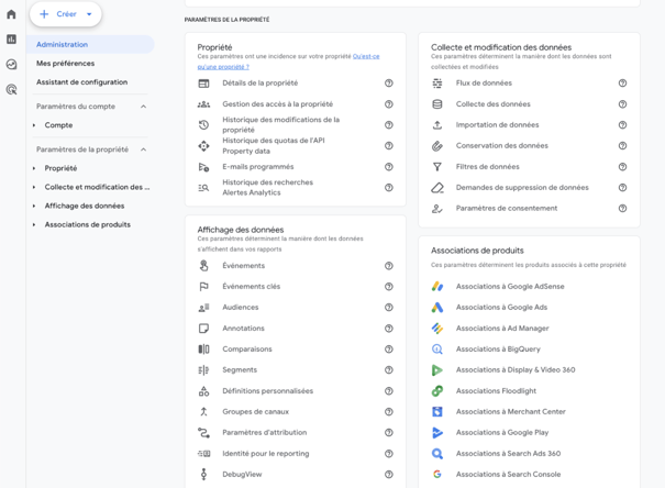 Configurer le suivi avec Google Analytics FR04