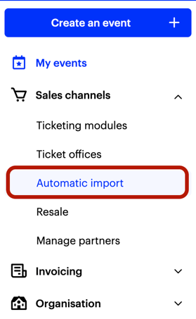 import auto en 