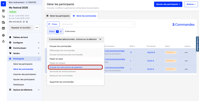 instructions de paiements 3