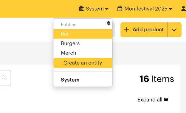 Créer et configurer un article cashless EN01