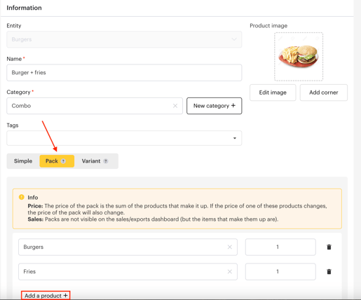 Créer et configurer un article cashless EN05